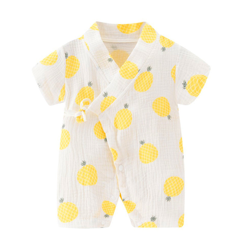 Baby Onesies Summer Thin Baby Romper Romper - Cindi Book