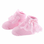 BOW LACE baby socks - Cindi Book