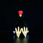 Black Water Chicken Plush Toy Red Bone Top - Cindi Book