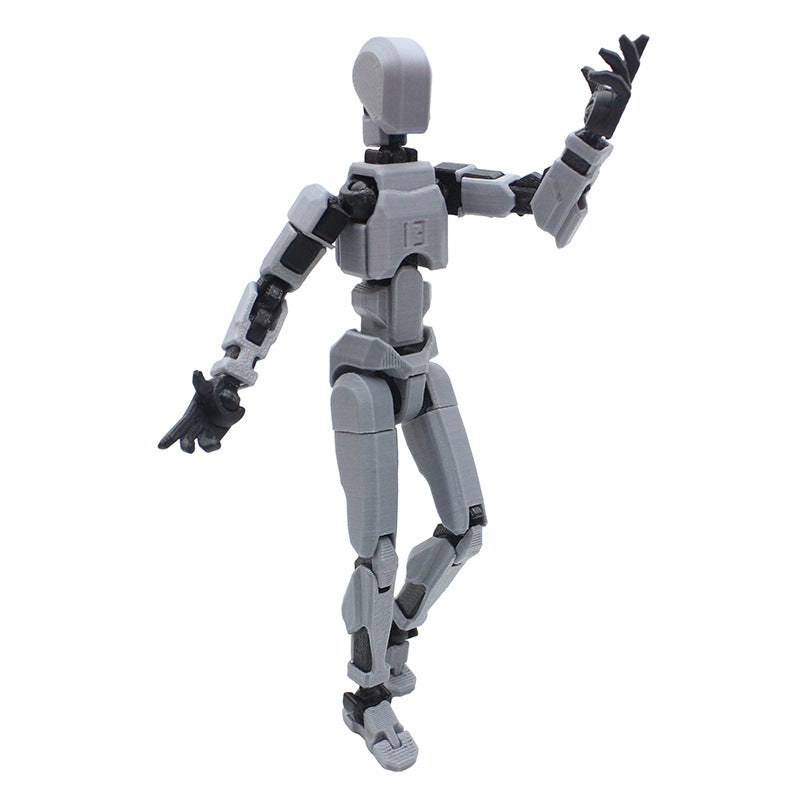 3D Printing More Than Movable Joint Doll Lucky 13 Full Body Movable Robot - Cindi Book