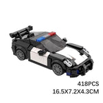 992 GT3 Police Car Model Speed Sports Car 8 Grid Racing Car - Cindi Book