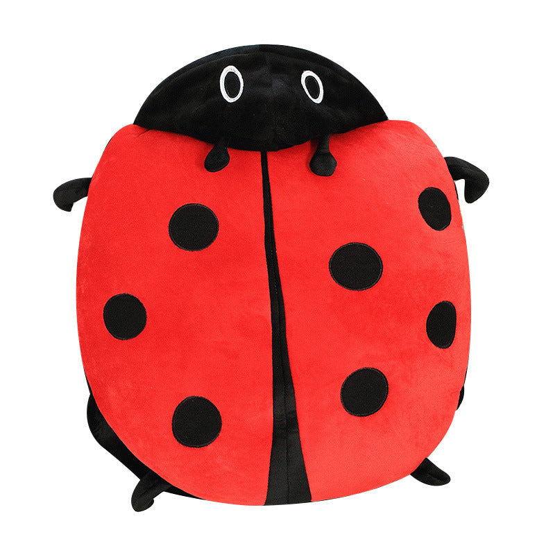 Wearable Ladybug Beetle Throw Pillow - Cindi Book