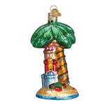 Old World Christmas Christmas Palm Tree - hand-blown glass Christmas tree ornament (view 3)