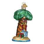 Old World Christmas Christmas Palm Tree - hand-blown glass Christmas tree ornament (view 4)
