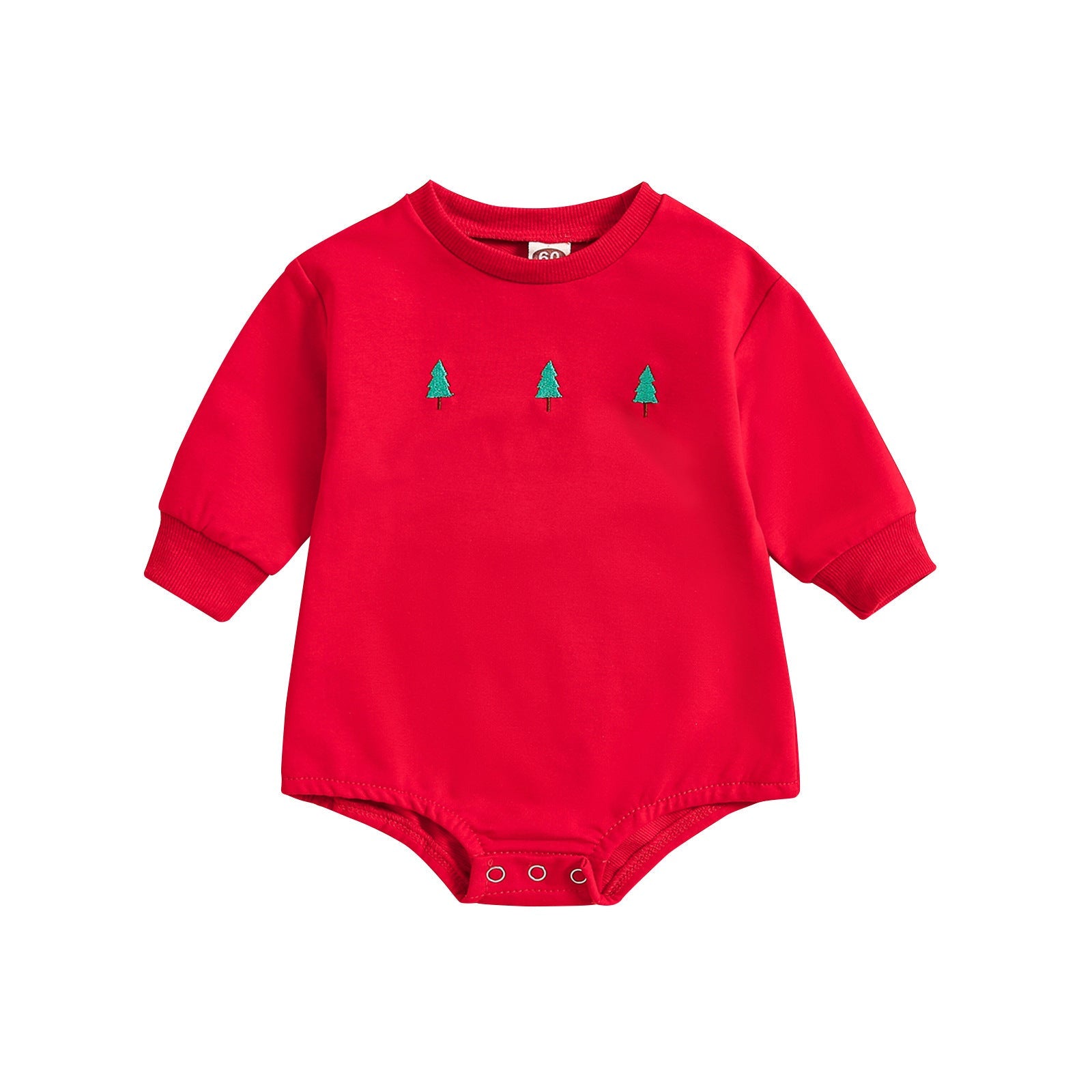New Baby Printed Christmas Hat Cartoon Jumpsuit - Cindi Book