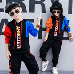 Boys spring suit new Korean children's clothing in the big boy boy long-sleeved sports two-piece suit tide clothes - Cindi Book