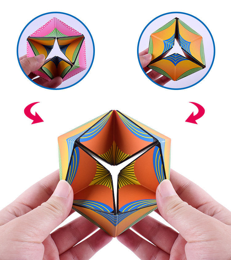 The New Magical And Infinite Shape Of The Magic Cube - Cindi Book