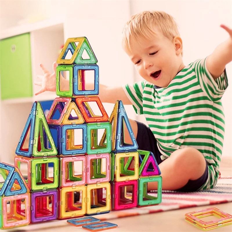 Magnetic Building Blocks DIY Magnets Toys For Kids Designer Construction Set Gifts For Children Toys - Cindi Book