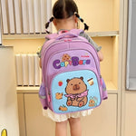 New Children's School Bag Cartoon Capabala School Bag - Cindi Book