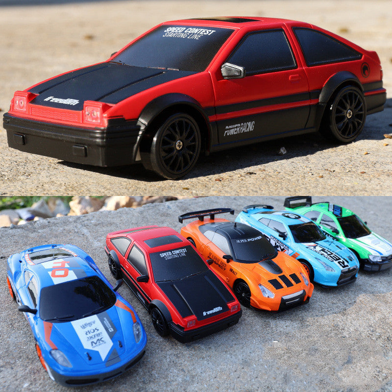 2.4G Drift Rc Car 4WD RC Drift Car Toy Remote Control GTR Model AE86 Vehicle Car RC Racing Car Toy For Children Christmas Gifts - Cindi Book