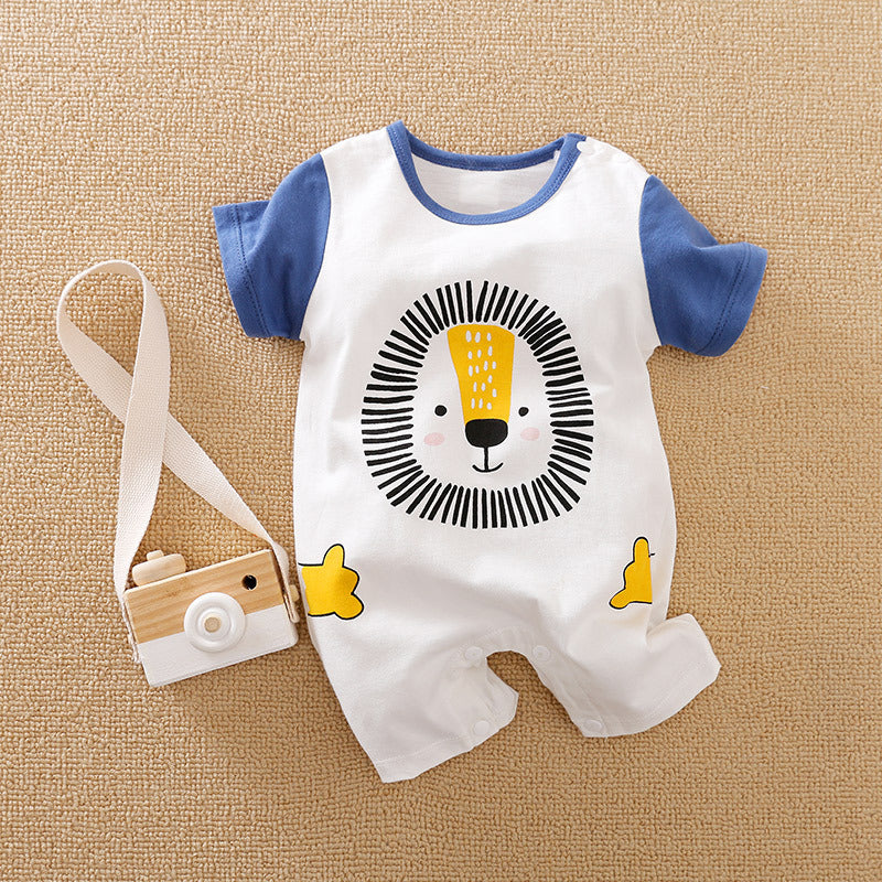 Baby Clothes Short Sleeve Baby Casual Onesies - Cindi Book