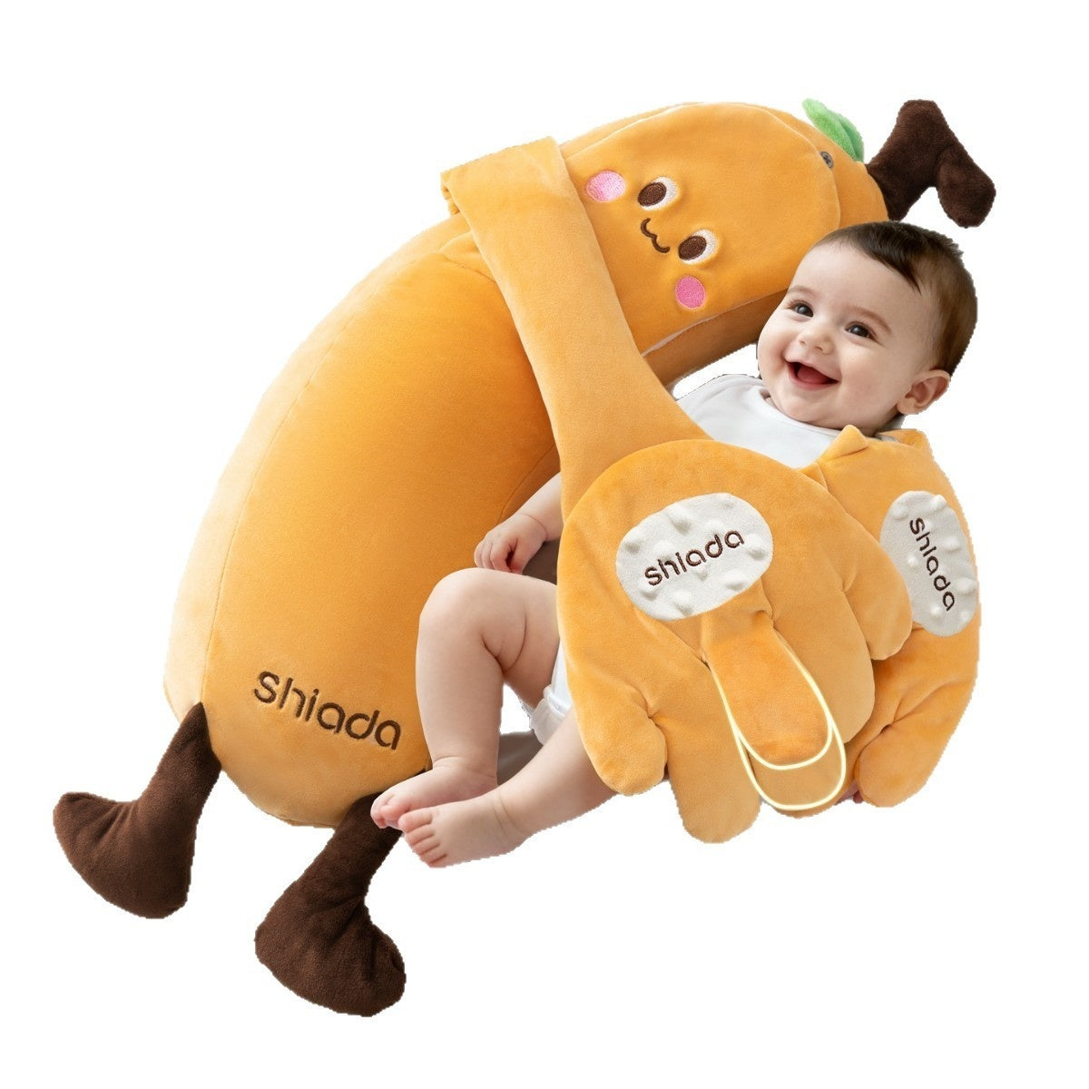 Baby Soothing Hand-Shaped Patting Sleep Aid Doll Pillow - Cindi Book