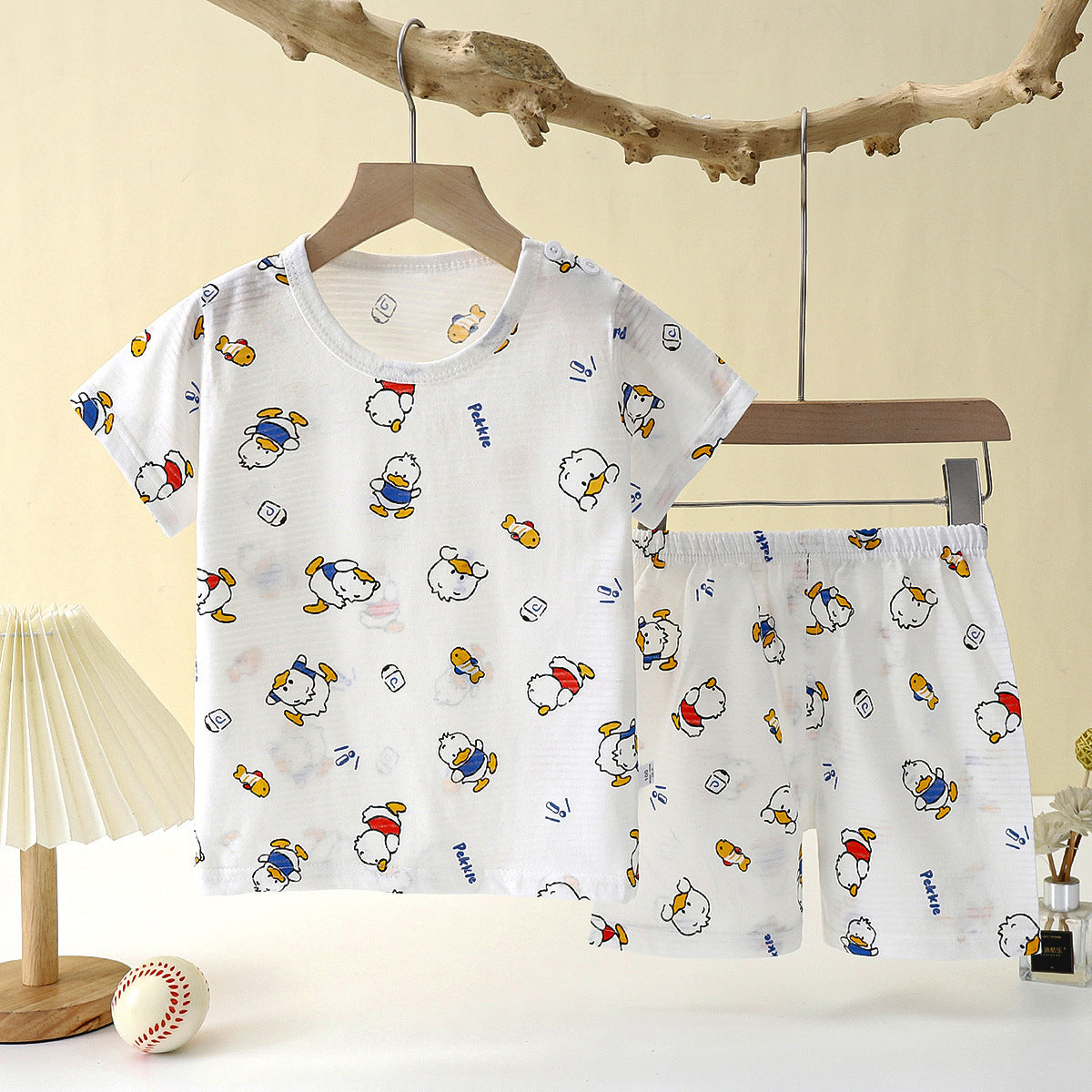 Children's Loungewear Pajamas Pure Cotton Underwear Set - Cindi Book