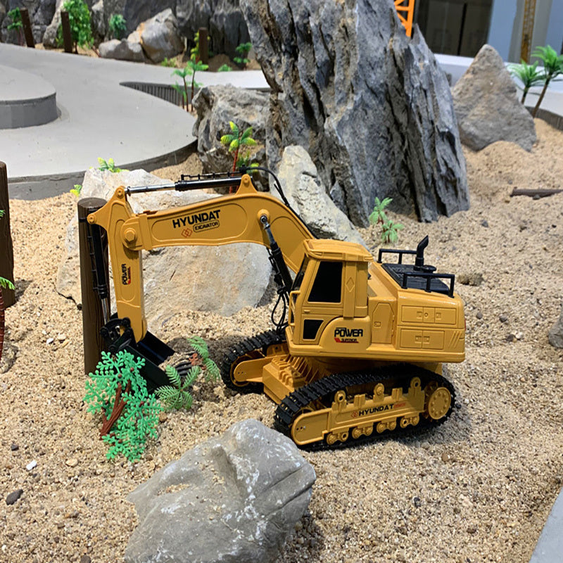 Alloy Remote Control Wireless Engineering Vehicle Model - Cindi Book