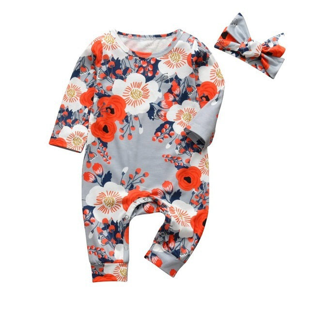Baby print jumpsuit - Cindi Book