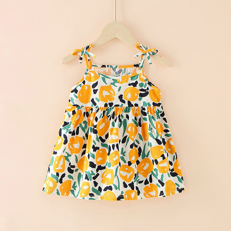 Children's Ins Style Princess Suspender Dress - Cindi Book