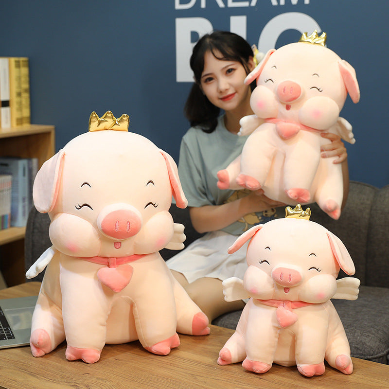 Angel Pig Plush Toy Doll - Cindi Book