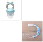 Baby Fruit and Vegetable Food Supplement Teether Baby Fruit Teether Bite Le Pacifier Silicone Nipple - Cindi Book