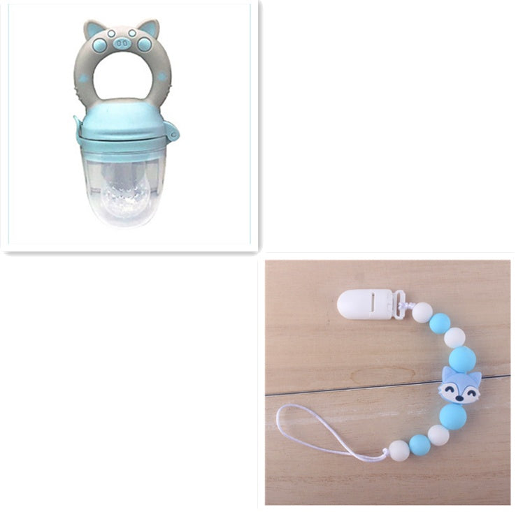 Baby Fruit and Vegetable Food Supplement Teether Baby Fruit Teether Bite Le Pacifier Silicone Nipple - Cindi Book