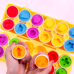 Montessori Geometric Eggs