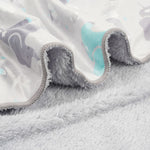 Babies' Woolen Blanket Baby Double Layer Super Soft Plush Blanket - Cindi Book
