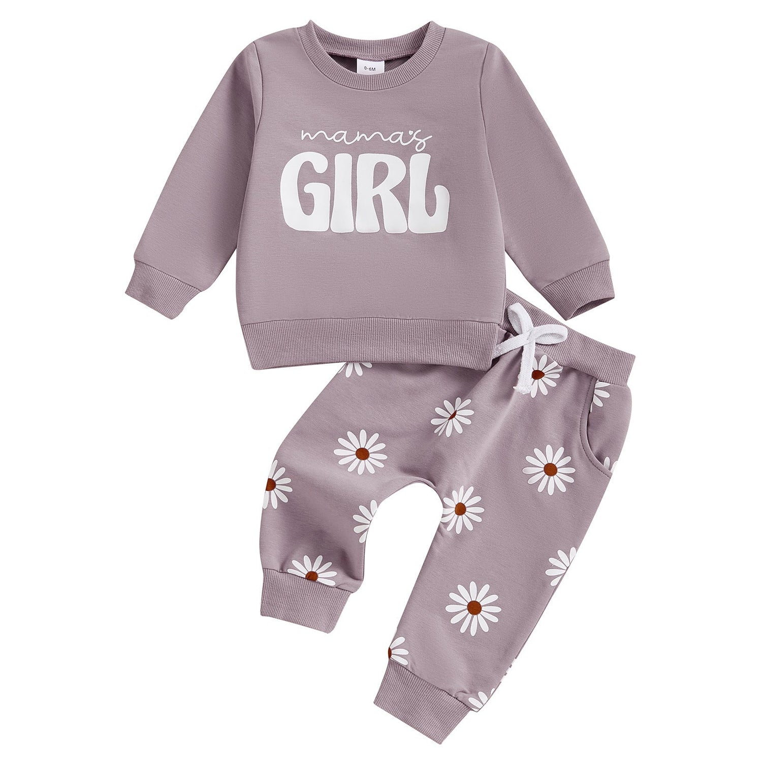 Children's Letter Sweater Trousers Set