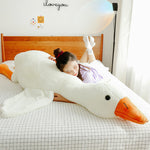 Cute Big White Geese Pillow Plush Toy - Cindi Book