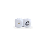 12mm Baby Products 26 Silicone English Alphabet Beads Teeth Accessories - Cindi Book