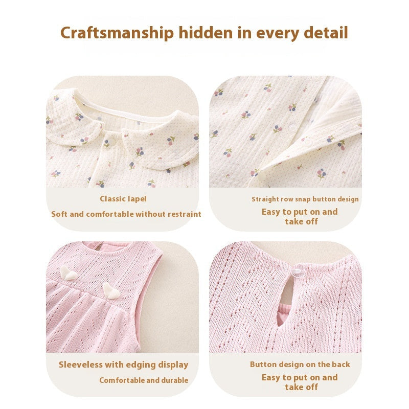 Baby Autumn Suit Baby Girl Cute Rompers Overalls Romper Children's Clothing - Cindi Book