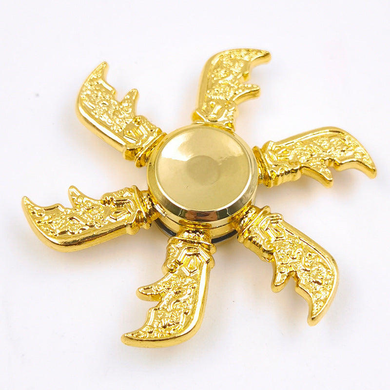 Zinc Alloy Electroplating Colorful Fingertip Top - Cindi Book