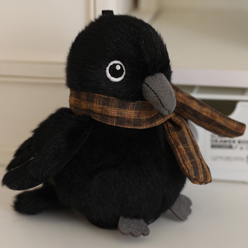 Cartoon Parrot Plush Toy Pendant for Girls Bags and Keycha