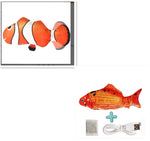 Electric Funny Cat Simulation Fish Beating Usb Jumping Cat Toy - Cindi Book