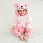 Flannel Animal Onesie For Kids - Cindi Book
