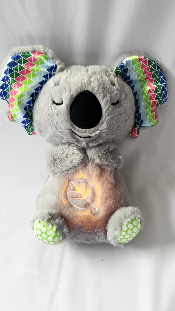 Cute Koala Enlightenment Sound And Light Koala Doll - Cindi Book