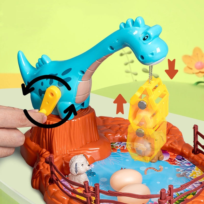 Dinosaur Capture Game Small Household Prize Claw Toys - Cindi Book