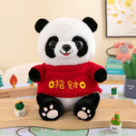 Cute Panda Plush Toy Wearing Clothes - Cindi Book