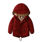 LM 6035 Europe And American Wind Boy's Coat And Cashmere Boy's Windcoat For Autumn And Winter Children's Clothes - Cindi Book