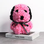 Creative Style Rose Dog Doll Christmas Gift Decoration - Cindi Book