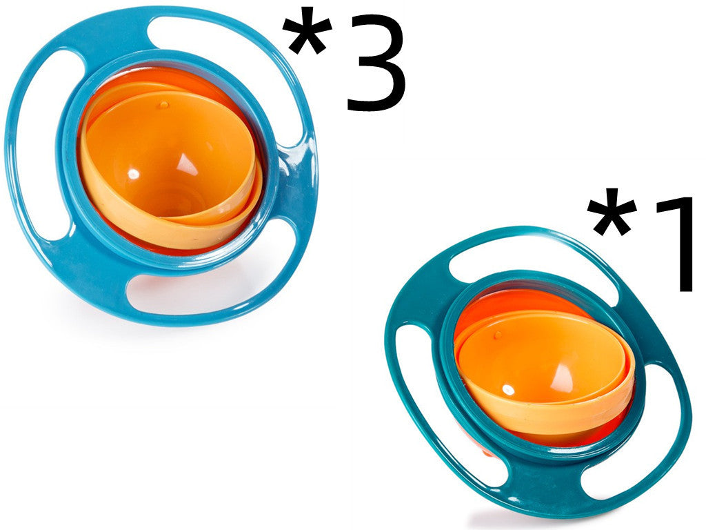 360 Rotate Universal Spill-proof Bowl Dishes - Cindi Book