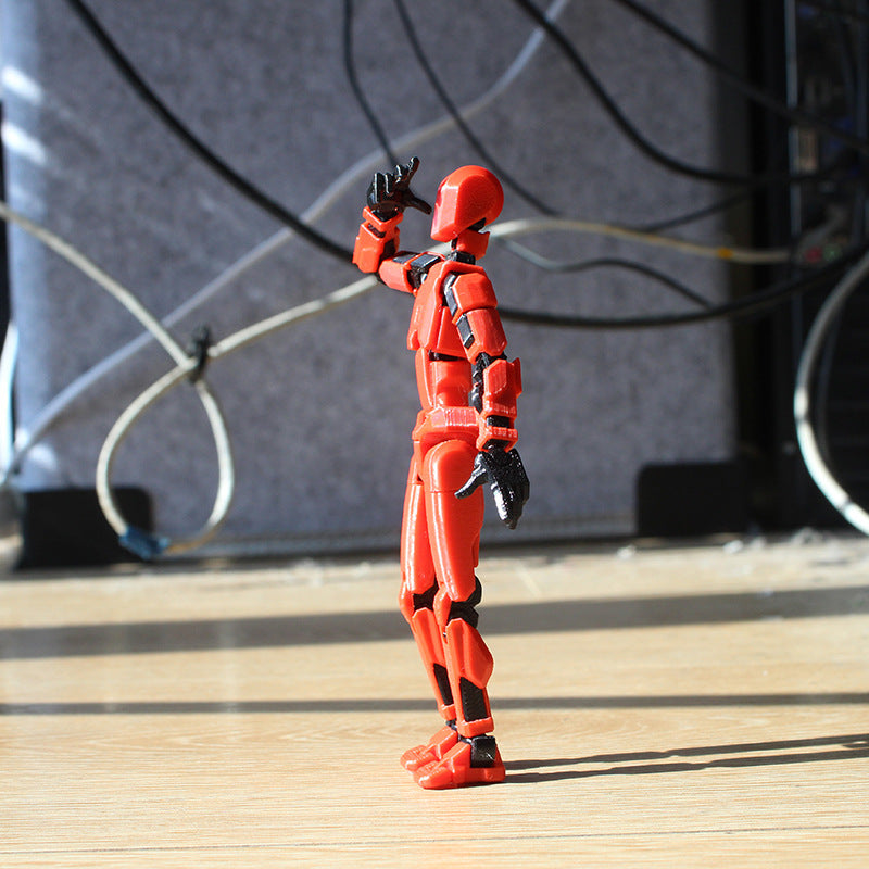 3D Printing More Than Movable Joint Doll Lucky 13 Full Body Movable Robot - Cindi Book