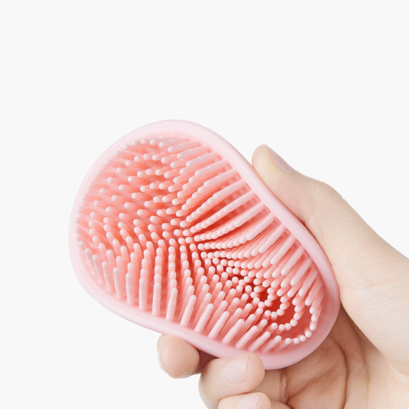 Baby Shower Brush To Remove Dandruff Silicone Scrubbing Cotton Shampoo Artifact - Cindi Book