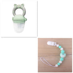 Baby Fruit and Vegetable Food Supplement Teether Baby Fruit Teether Bite Le Pacifier Silicone Nipple - Cindi Book
