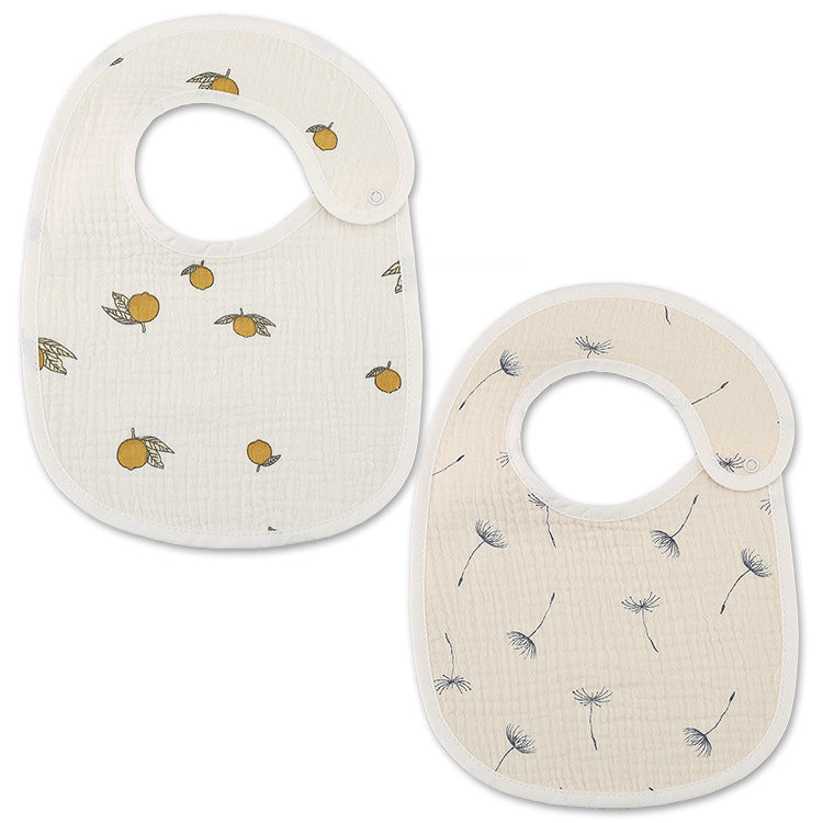Thin Kids' Bib Pure Cotton Waterproof Gauze Saliva Towel - Cindi Book