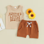 Suit Boy Letter Print Vest - Cindi Book