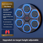 Music Boxing Machine Household With RGB Light Bluetooth-compatible Adults Mode Speed Adjustable For Indoor Kickboxing Karate Fitness Home - Cindi Book