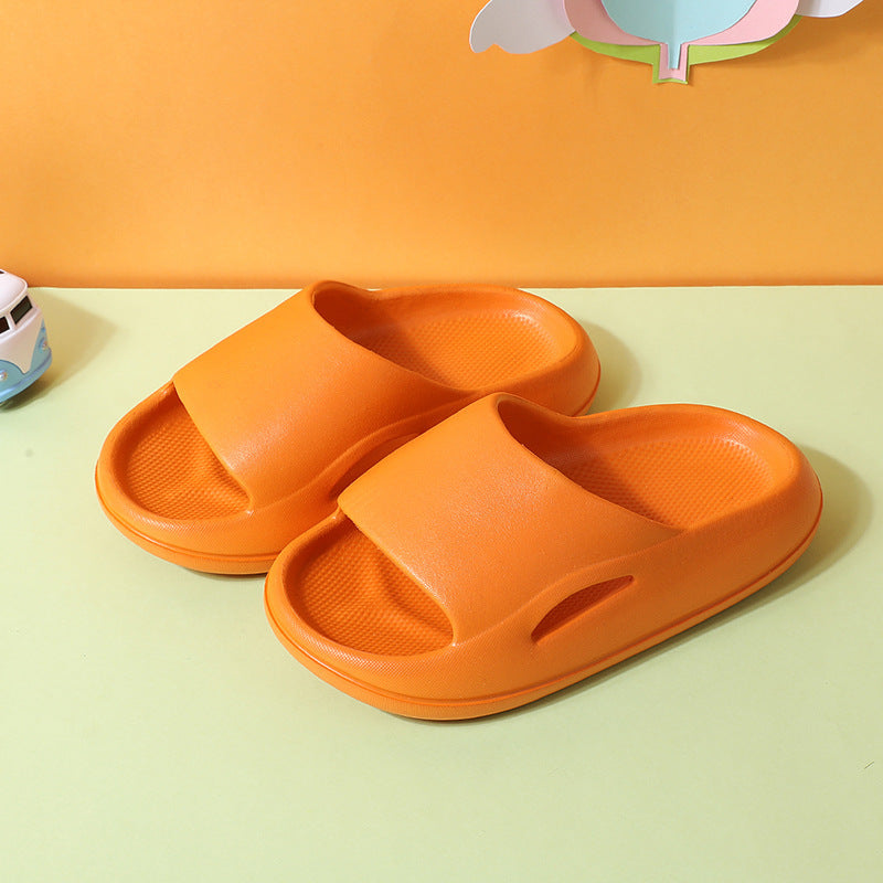 Summer Cute Thick-soled Soft-soled Home Indoor Outdoor Solid Color Sandals And Slippers - Cindi Book