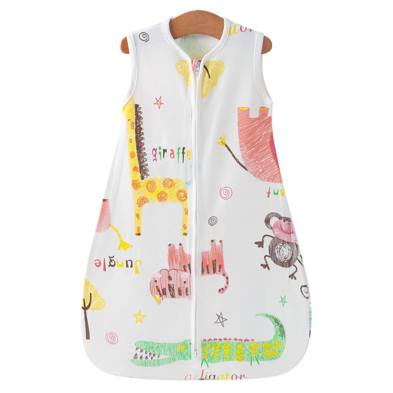Newborn Summer Vest Sleeping Bag Baby Anti-kick Quilt - Cindi Book
