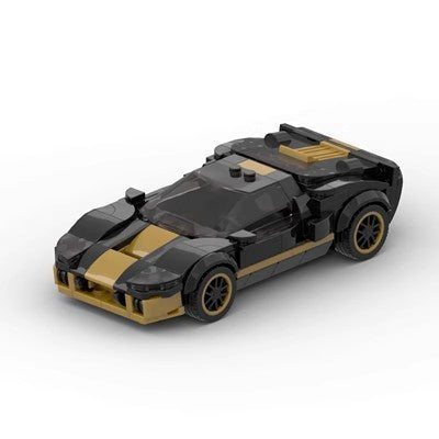 Building Block Car Model Assembled Sports Speed8 Grid Boy Toy Gift - Cindi Book