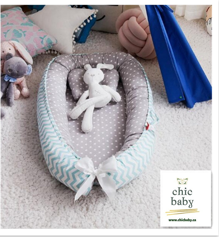 Baby Removable And Washable Bed Crib Portable Crib Travel Bed For Children Infant Kids Cotton Cradle - Cindi Book