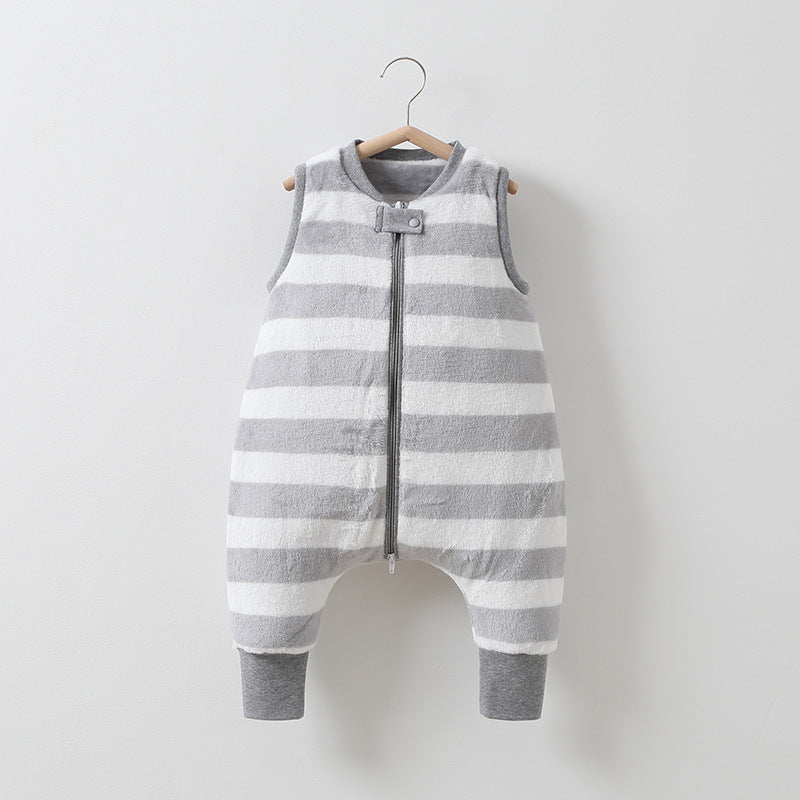 Baby Autumn And Winter Flannel Warm Sleeping Bag - Cindi Book